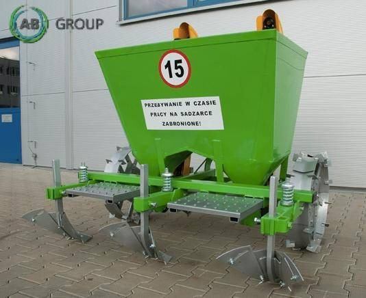 Bomet two-row potato planter Gemini S239/1 - Makinë mbjellëse për patate: foto 1 Bomet two-row potato planter Gemini S239/1 - Makinë mbjellëse për patate: foto 1