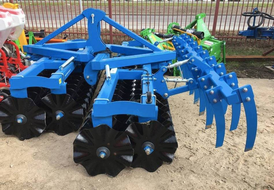 Inter-Tech front disc cultivator 2.5 m with flat bar drag BAP01 - ON STOCK - Lesë me disk: foto 3 Inter-Tech front disc cultivator 2.5 m with flat bar drag BAP01 - ON STOCK - Lesë me disk: foto 3