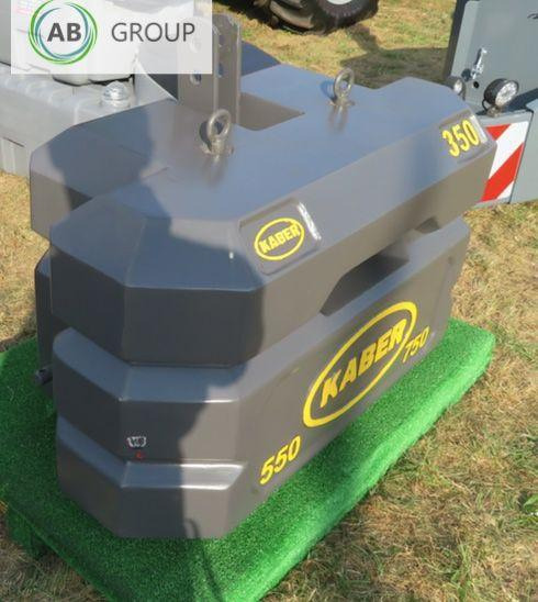 Kaber small lodestone counterweight 1200 kg - Kundërpeshë për Makineri bujqësore: foto 2 Kaber small lodestone counterweight 1200 kg - Kundërpeshë për Makineri bujqësore: foto 2