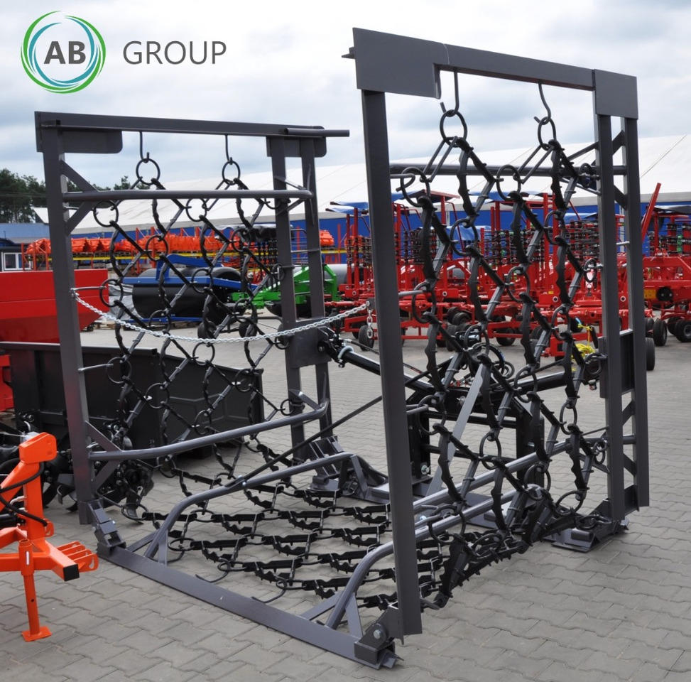 Metal-Technik heavy field drag 6 m - Lesë me zinxhir: foto 1 Metal-Technik heavy field drag 6 m - Lesë me zinxhir: foto 1