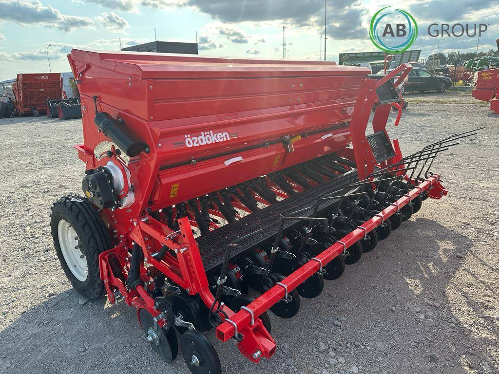 Ozdoken Pertum F 300 trailed mechanical grain seeder – single-disc coulter - Mbjellëse në radhë: foto 1 Ozdoken Pertum F 300 trailed mechanical grain seeder – single-disc coulter - Mbjellëse në radhë: foto 1