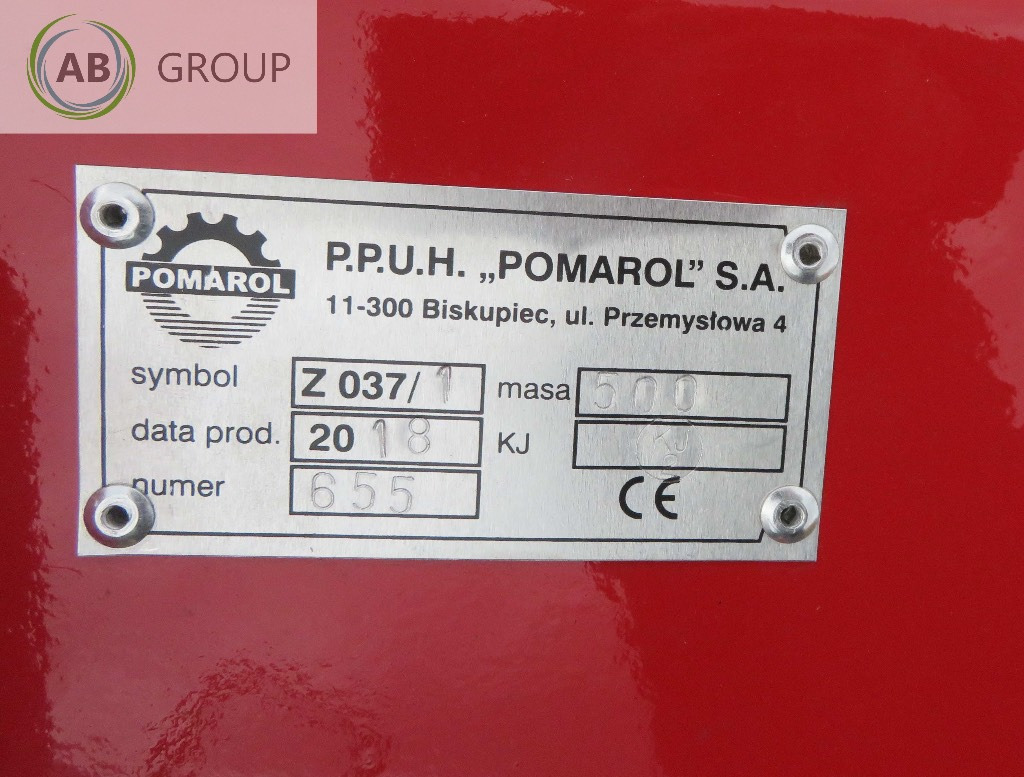 Pomarol flail mower Z037/1, 1.58 m - Trince/ Grirese degesh dhe bari: foto 4 Pomarol flail mower Z037/1, 1.58 m - Trince/ Grirese degesh dhe bari: foto 4