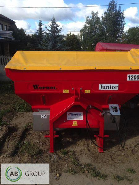 Woprol fertilizer spreader Junior II 1200 - Shpërndarës plehu kimik: foto 1 Woprol fertilizer spreader Junior II 1200 - Shpërndarës plehu kimik: foto 1