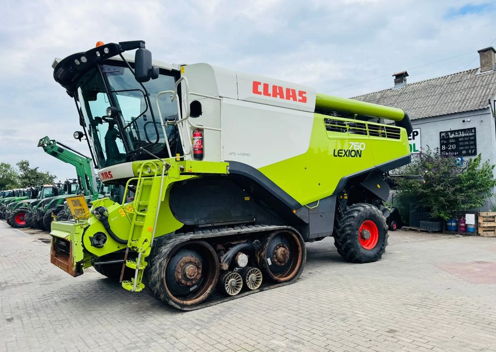 Claas Lexion 760 APS - Autokombajnë: foto 5 Claas Lexion 760 APS - Autokombajnë: foto 5