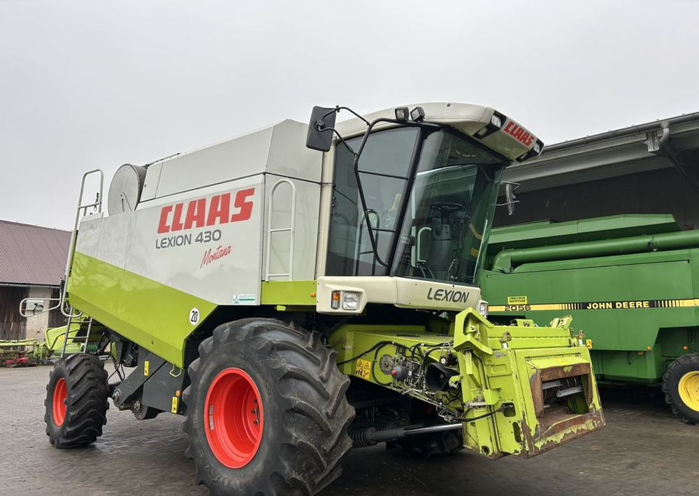 Claas Lexion 430 Montana - Autokombajnë: foto 1 Claas Lexion 430 Montana - Autokombajnë: foto 1