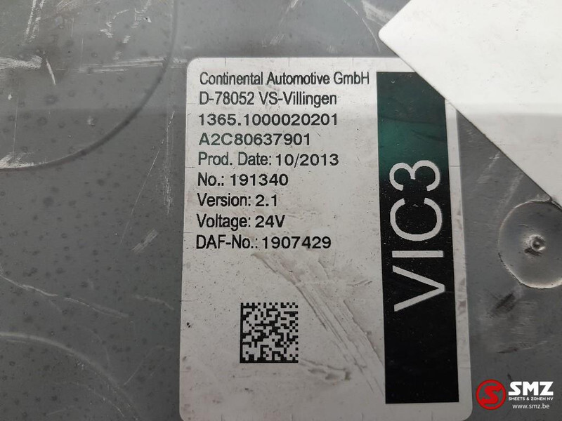 DAF Occ VIC 3 regeleenheid DAF - ECU për Kamioni: foto 3 DAF Occ VIC 3 regeleenheid DAF - ECU për Kamioni: foto 3