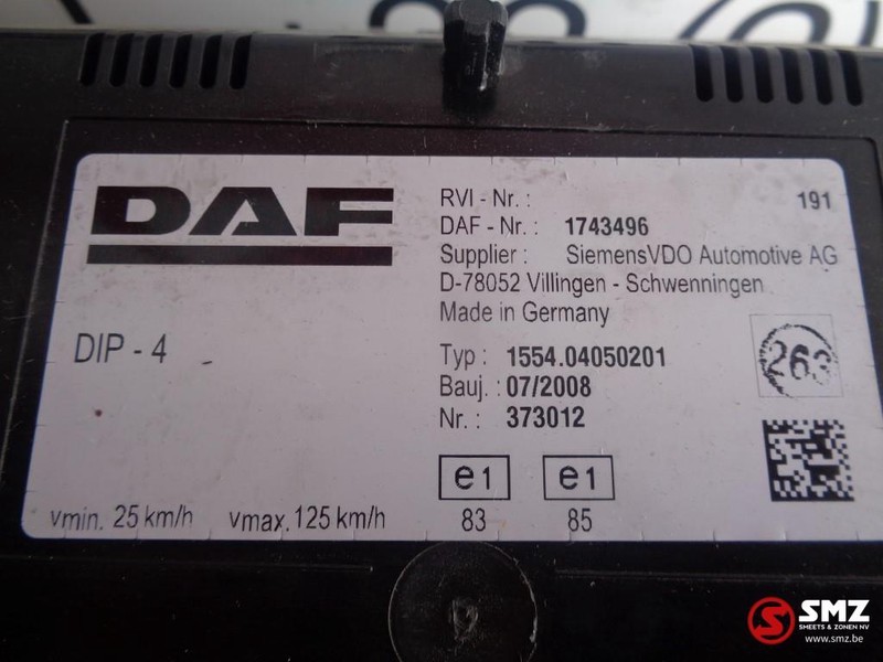 DAF Occ daf instrumentenpaneel DAF CF XF LF - Paneli i aparateve për Kamioni: foto 3 DAF Occ daf instrumentenpaneel DAF CF XF LF - Paneli i aparateve për Kamioni: foto 3