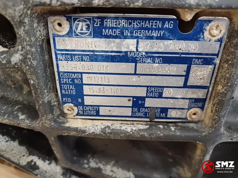 DAF Occ versnellingsbak 12AS2130TD DAF - Kutia e marsheve për Kamioni: foto 5 DAF Occ versnellingsbak 12AS2130TD DAF - Kutia e marsheve për Kamioni: foto 5