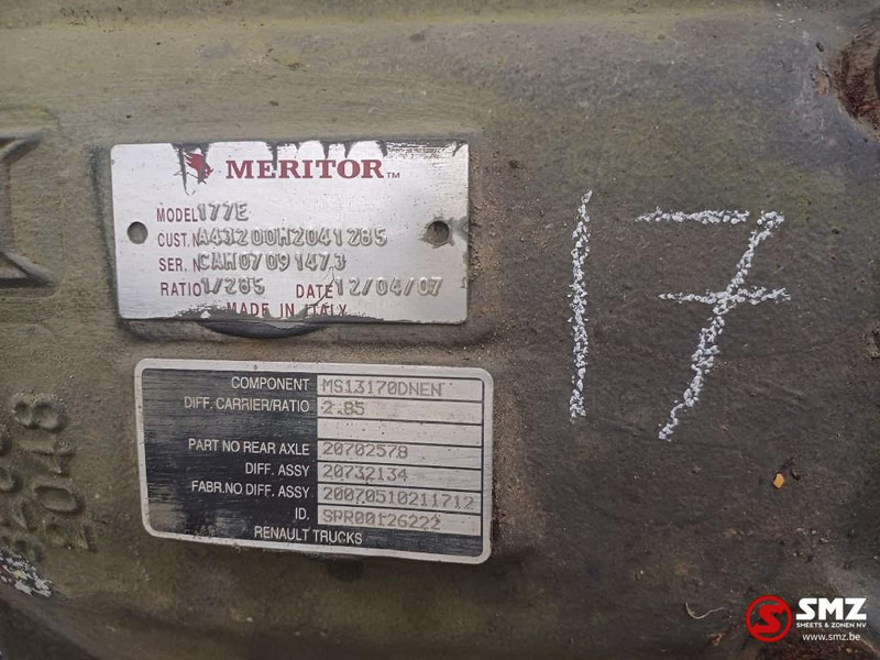 Renault Occ differentiëel 177E Meritor i=2,85 Renault - Ingranazhi i diferencialit për Kamioni: foto 5 Renault Occ differentiëel 177E Meritor i=2,85 Renault - Ingranazhi i diferencialit për Kamioni: foto 5