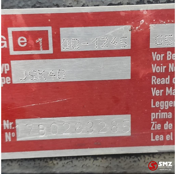 Jost Occ koppelschotel JSK40 + montageplaat Jost - Bashkues i rrotës së pestë për Kamioni: foto 5 Jost Occ koppelschotel JSK40 + montageplaat Jost - Bashkues i rrotës së pestë për Kamioni: foto 5