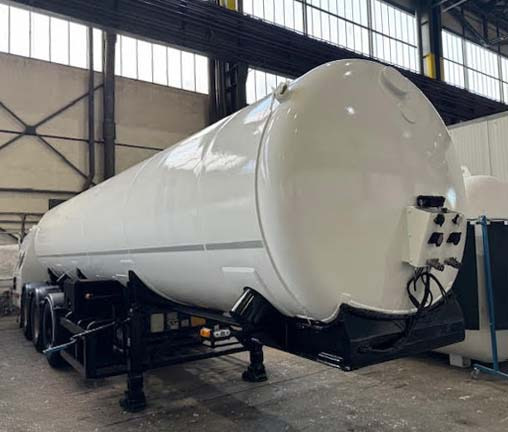 CRYOLOR Gas tank semi-trailer cryogenic used for nitrogen, argon, oxygen, LIN, LOX, LAR. - Gjysmë rimorkio me bot: foto 1 CRYOLOR Gas tank semi-trailer cryogenic used for nitrogen, argon, oxygen, LIN, LOX, LAR. - Gjysmë rimorkio me bot: foto 1