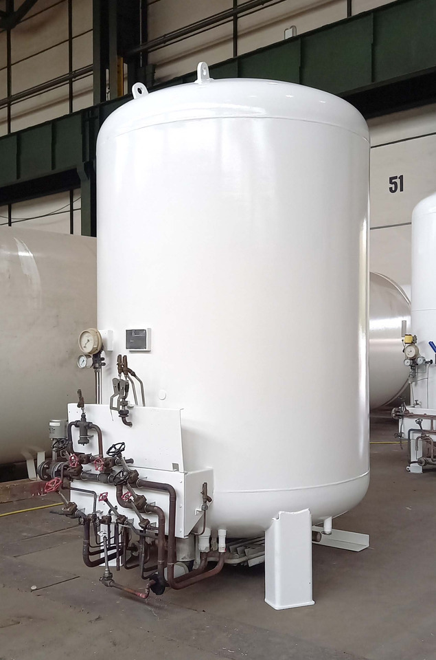 Gas tank cryogenic used for liquid oxygen, argon, nitrogen, carbon dioxide, CO2, LNG, ethylene. - Rezervuari i magazinimit: foto 2 Gas tank cryogenic used for liquid oxygen, argon, nitrogen, carbon dioxide, CO2, LNG, ethylene. - Rezervuari i magazinimit: foto 2