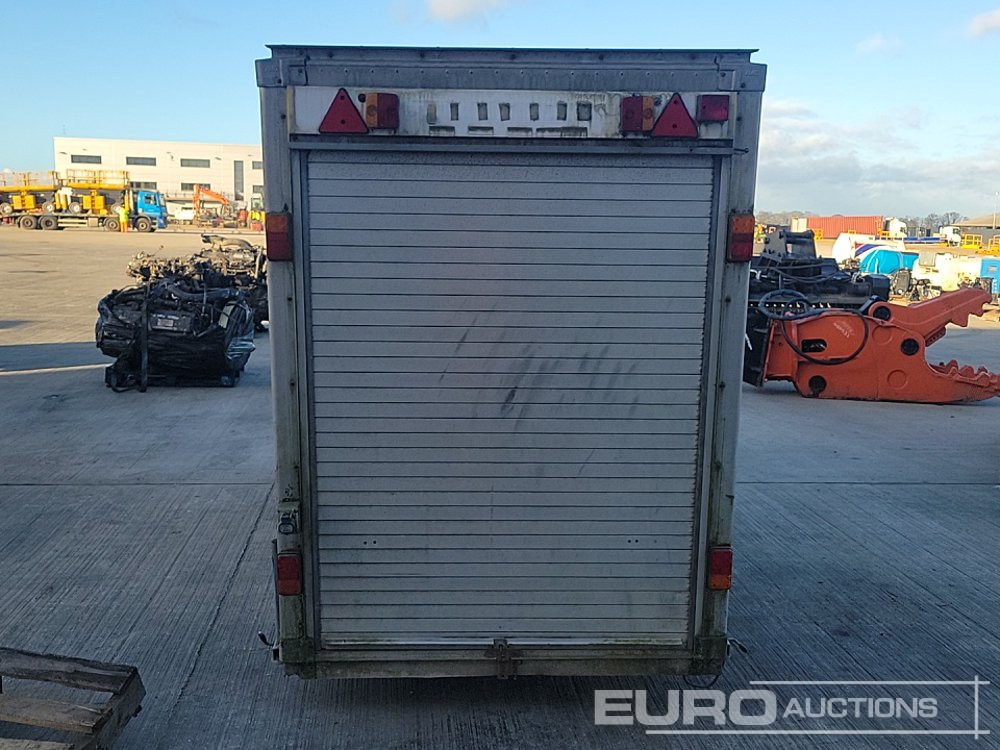 1 Ton Box Twin Axle Trailer, Side Door, Roller Door - Rimorkio për makineri ndërtimi: foto 4 1 Ton Box Twin Axle Trailer, Side Door, Roller Door - Rimorkio për makineri ndërtimi: foto 4