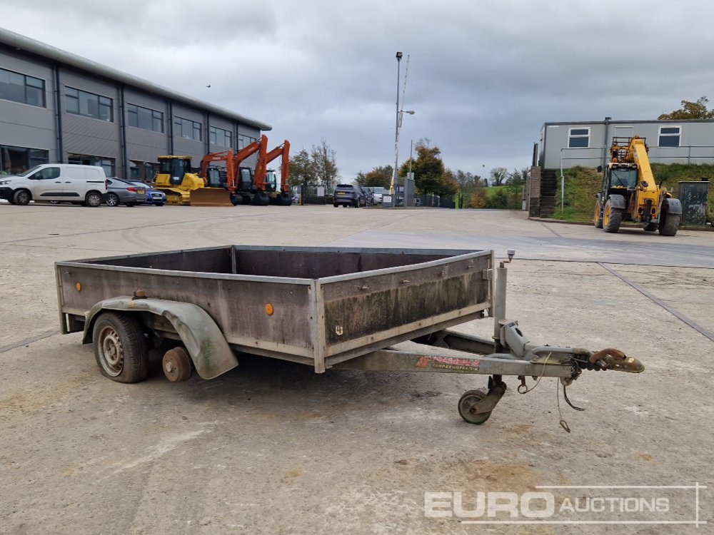 10' x 6' Twin Axle Builders Trailer - Rimorkio për makineri ndërtimi: foto 4 10' x 6' Twin Axle Builders Trailer - Rimorkio për makineri ndërtimi: foto 4