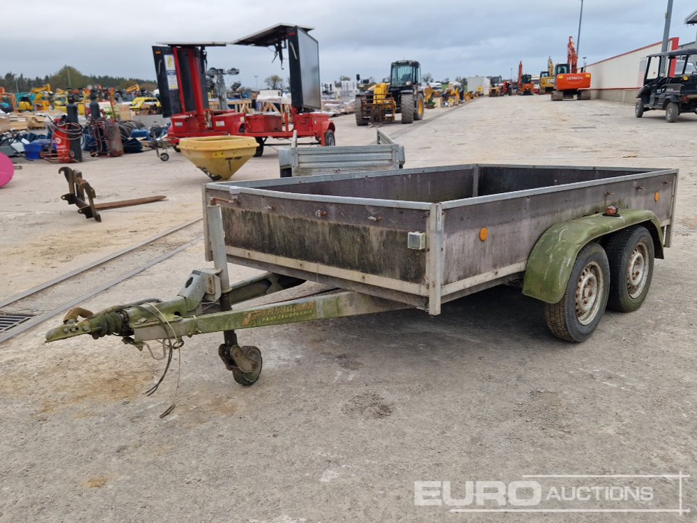 10' x 6' Twin Axle Builders Trailer - Rimorkio për makineri ndërtimi: foto 1 10' x 6' Twin Axle Builders Trailer - Rimorkio për makineri ndërtimi: foto 1