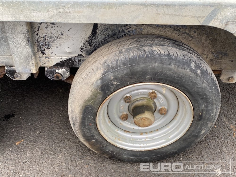 12' x 6' 6" Twin Axle Plant Trailer, Ramps - Rimorkio për makineri ndërtimi: foto 4 12' x 6' 6" Twin Axle Plant Trailer, Ramps - Rimorkio për makineri ndërtimi: foto 4