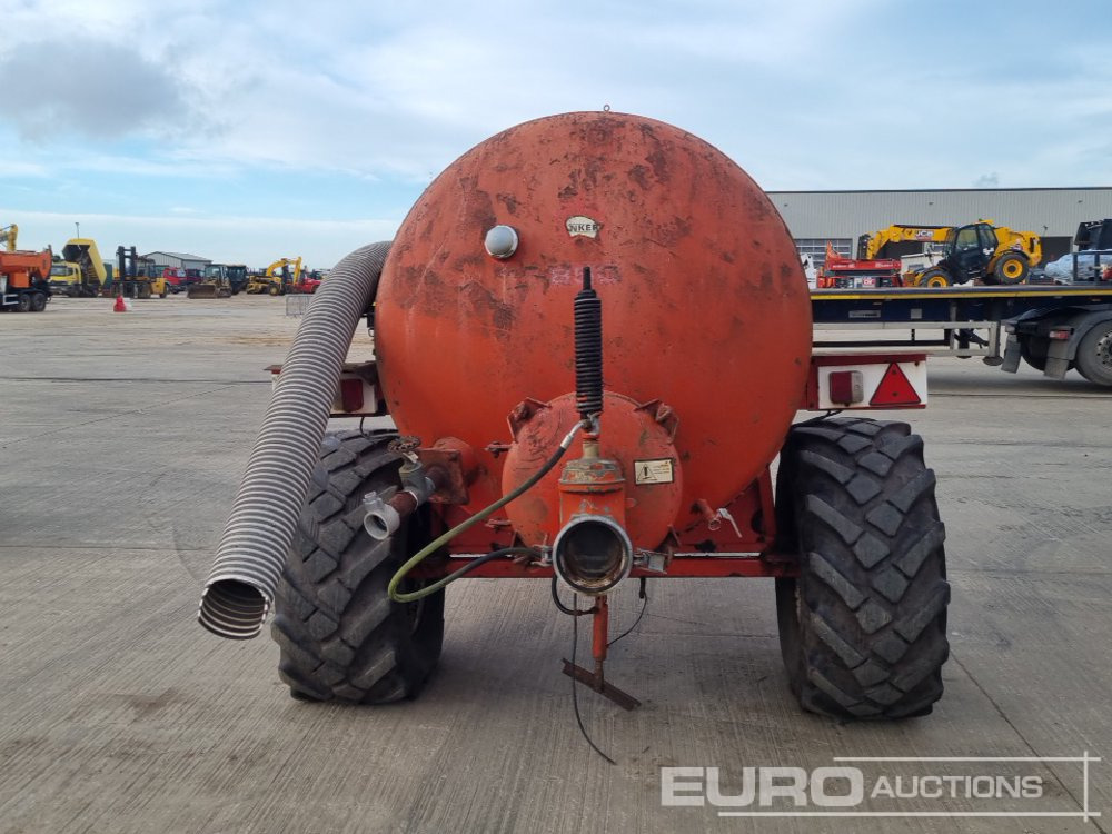 1992 S H Watterson Single Axle Draw Bar Vacuum Slurry Tanker, PTO Driven Pump - Rimorkio bujqësore: foto 4 1992 S H Watterson Single Axle Draw Bar Vacuum Slurry Tanker, PTO Driven Pump - Rimorkio bujqësore: foto 4