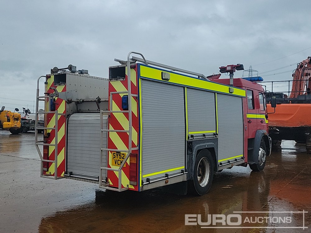 2002 MAN 4x2 Fire Engine, Automatic Gearbox (Reg. Docs. Available) - Zjarrfikëse: foto 5 2002 MAN 4x2 Fire Engine, Automatic Gearbox (Reg. Docs. Available) - Zjarrfikëse: foto 5
