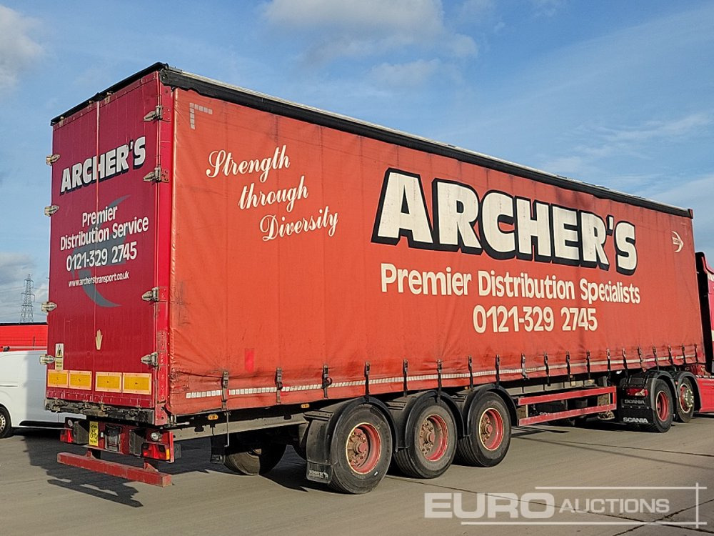 2006 Schmidtz Tri Axle Curtainsider Trailer - Gjysmë rimorkio me tendë: foto 5 2006 Schmidtz Tri Axle Curtainsider Trailer - Gjysmë rimorkio me tendë: foto 5