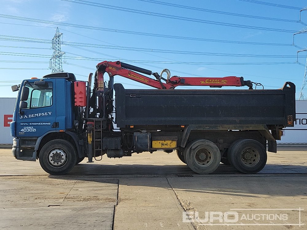 2007 DAF CF75 310 - Kamion vetëshkarkues, Kamion me vinç: foto 2 2007 DAF CF75 310 - Kamion vetëshkarkues, Kamion me vinç: foto 2