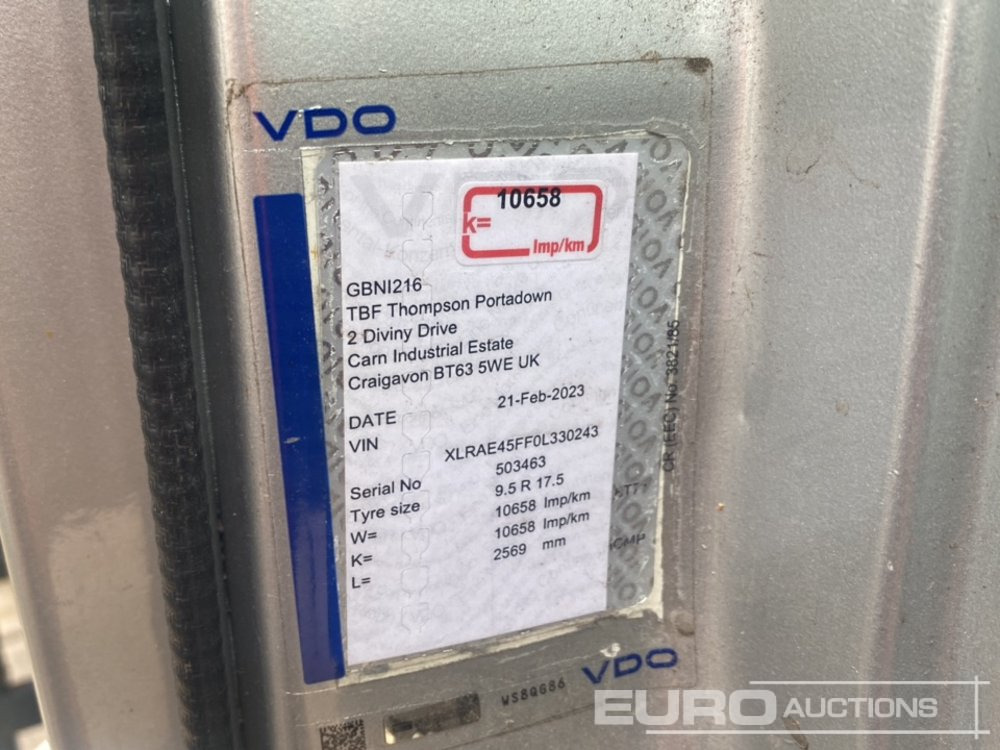 Kamion vetëshkarkues 2007 DAF LF45-160: foto 23