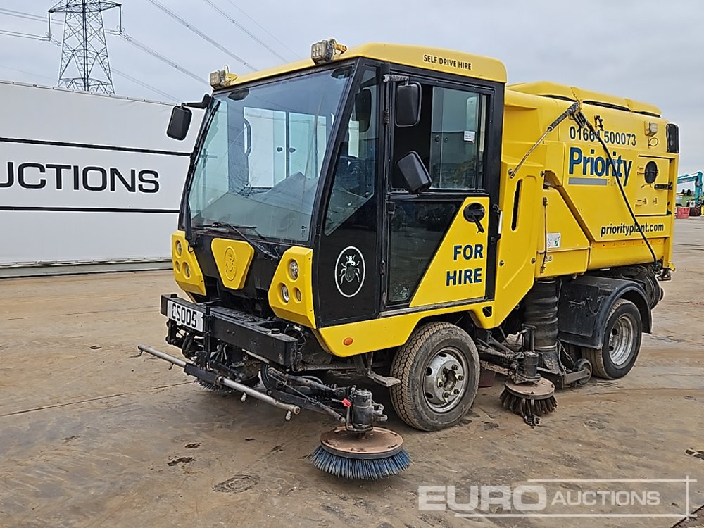 2009 Scarab 4x2 Road Sweeper, Automatic Gearbox - Makinë fshirëse për rrugët: foto 1 2009 Scarab 4x2 Road Sweeper, Automatic Gearbox - Makinë fshirëse për rrugët: foto 1