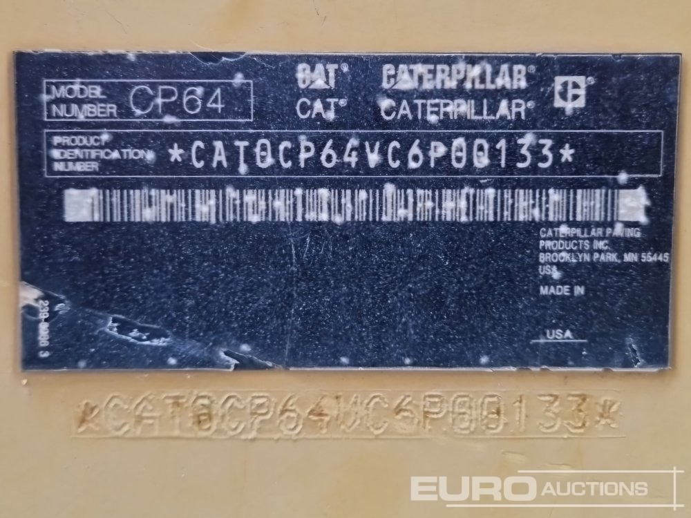 2011 CAT CP64 - Rul: foto 1 2011 CAT CP64 - Rul: foto 1