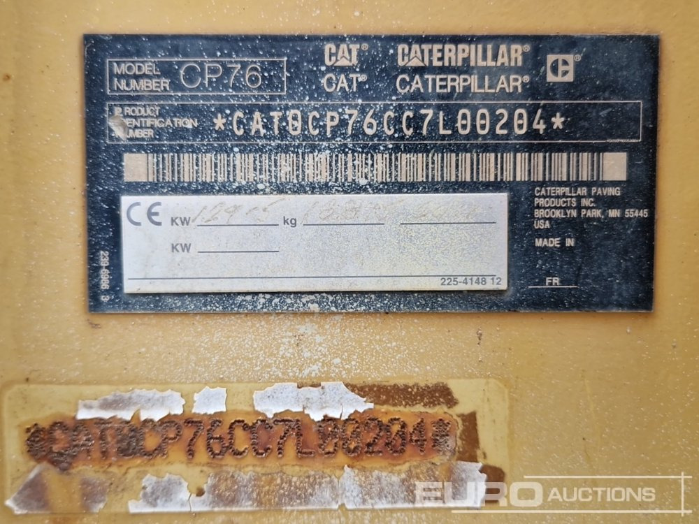 2011 CAT CP76 - Rul: foto 1 2011 CAT CP76 - Rul: foto 1