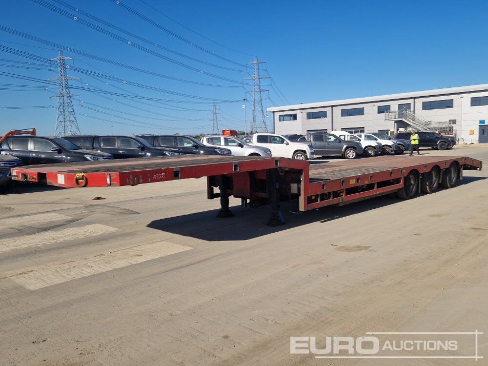 2011 Lin Trailers Tri Axle Extendable Step Frame Low Loader Trailer, Outriggers, Rear Steer - Gjysmë rimorkio me plan ngarkimi të ulët: foto 1 2011 Lin Trailers Tri Axle Extendable Step Frame Low Loader Trailer, Outriggers, Rear Steer - Gjysmë rimorkio me plan ngarkimi të ulët: foto 1