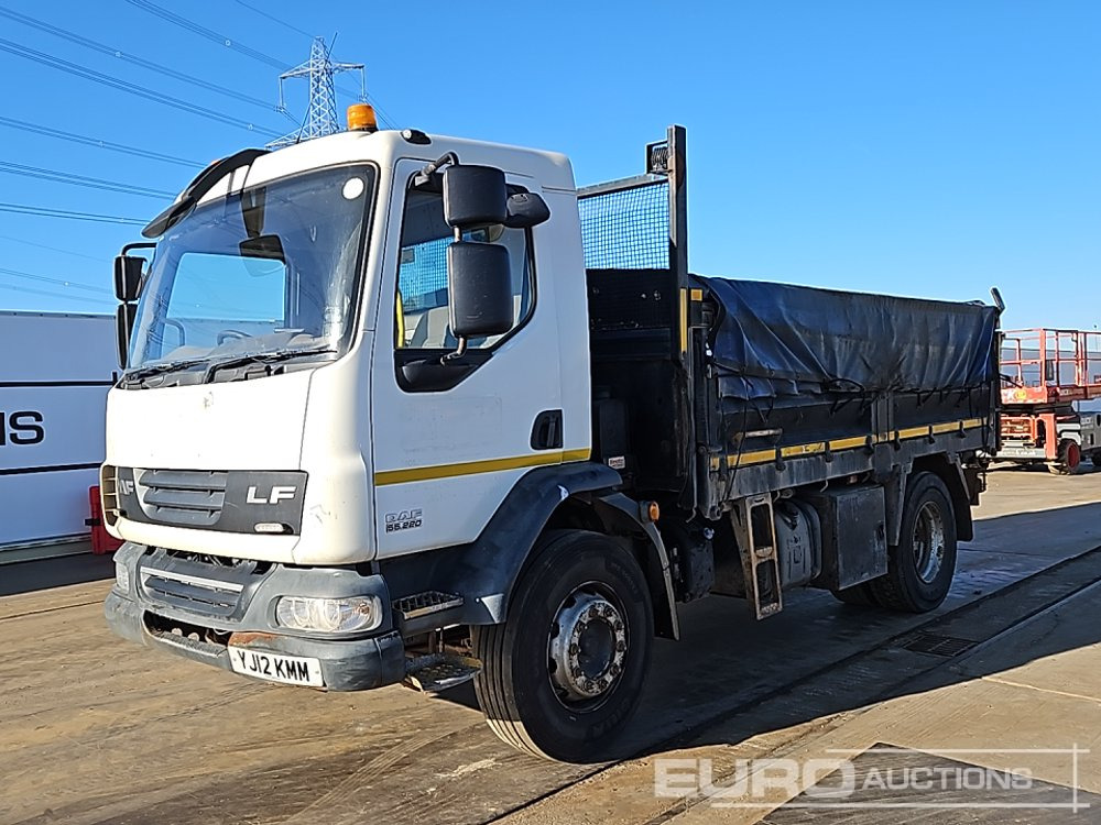 2012 DAF LF55.220 - Kamion vetëshkarkues: foto 1 2012 DAF LF55.220 - Kamion vetëshkarkues: foto 1