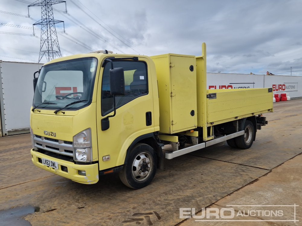 2012 Isuzu NPR-6 N62.150M - Kamion me karroceri të hapur: foto 1 2012 Isuzu NPR-6 N62.150M - Kamion me karroceri të hapur: foto 1
