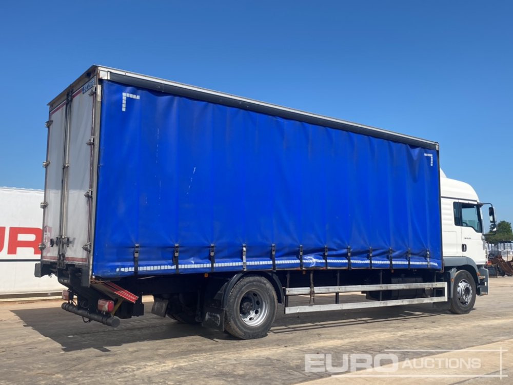 2012 MAN TGM 18.250 - Kamion me tendë: foto 5 2012 MAN TGM 18.250 - Kamion me tendë: foto 5