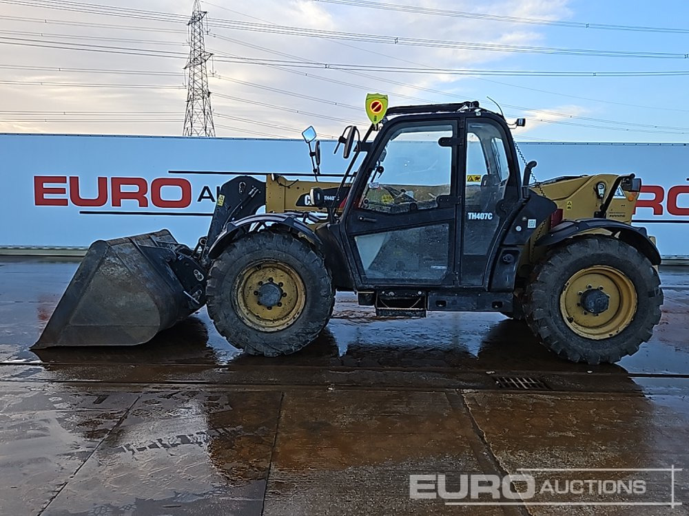 2013 CAT TH407C - Ekskavator teleskopik: foto 2 2013 CAT TH407C - Ekskavator teleskopik: foto 2