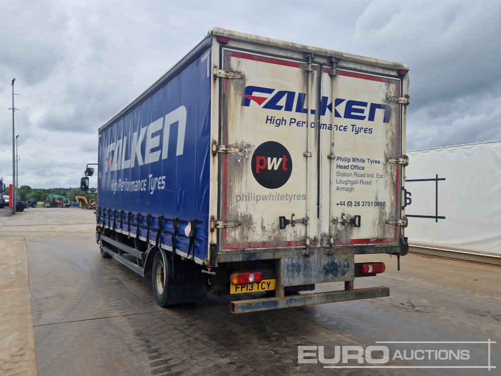 2013 DAF LF45.210 - Kamion me tendë: foto 3 2013 DAF LF45.210 - Kamion me tendë: foto 3