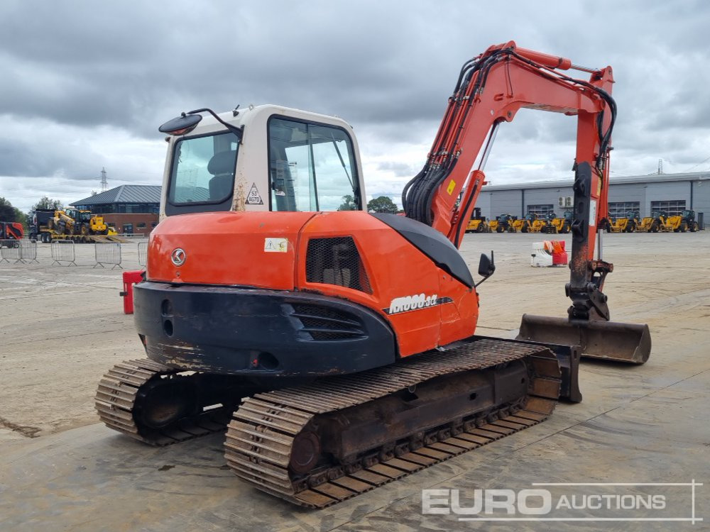 2013 Kubota KX080-3 - Miniekskavator: foto 5 2013 Kubota KX080-3 - Miniekskavator: foto 5