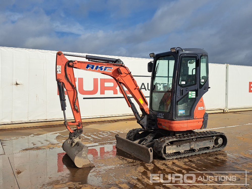2013 Kubota U25-3EU - Miniekskavator: foto 1 2013 Kubota U25-3EU - Miniekskavator: foto 1