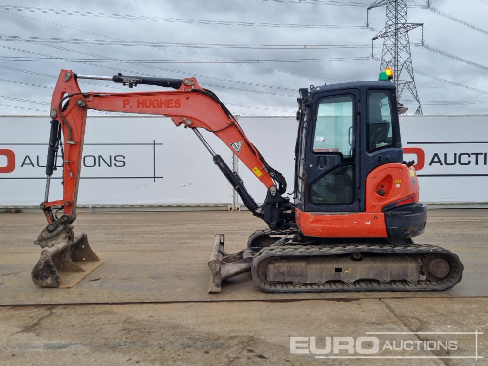 2013 Kubota U55-4 - Miniekskavator: foto 2 2013 Kubota U55-4 - Miniekskavator: foto 2