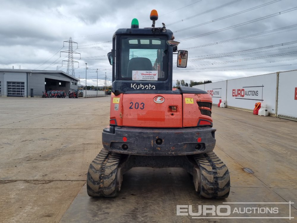 2013 Kubota U55-4 - Miniekskavator: foto 4 2013 Kubota U55-4 - Miniekskavator: foto 4