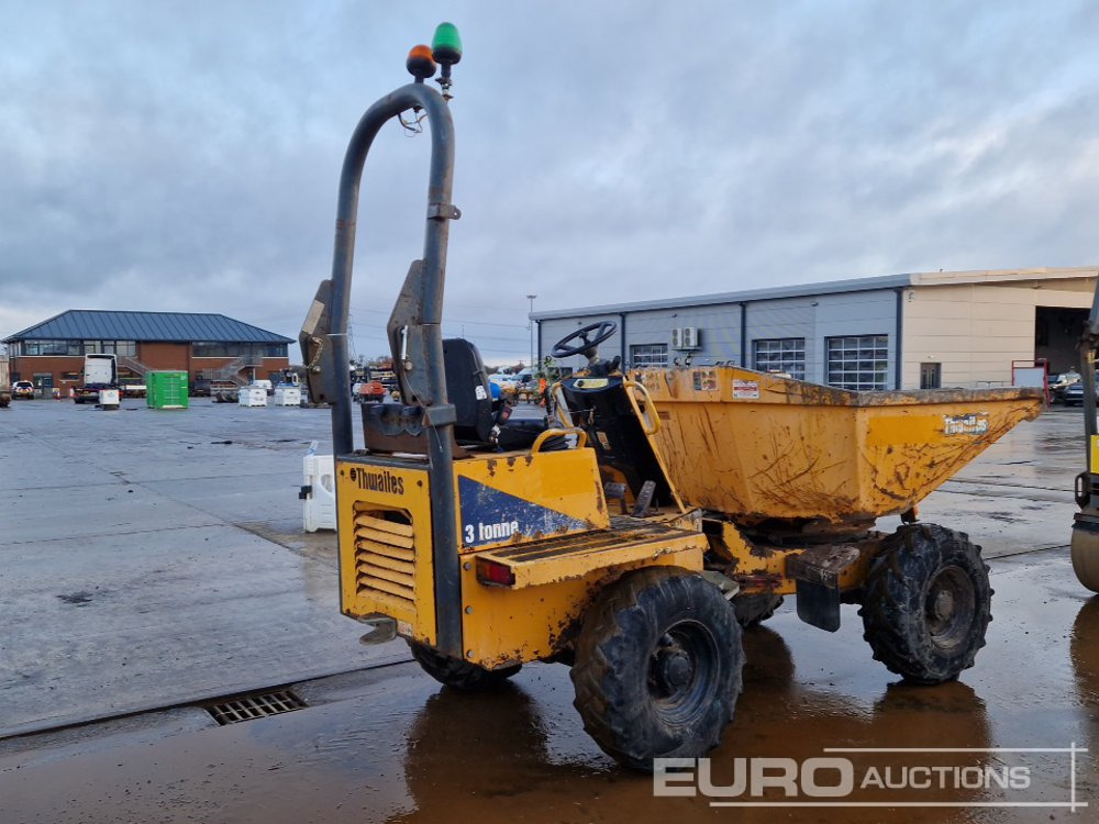 2013 Thwaites 3 Ton Swivel Skip Dumper, Roll Bar - Minshkarkues: foto 5 2013 Thwaites 3 Ton Swivel Skip Dumper, Roll Bar - Minshkarkues: foto 5