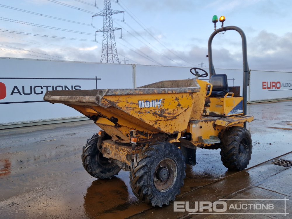 2013 Thwaites 3 Ton Swivel Skip Dumper, Roll Bar - Minshkarkues: foto 1 2013 Thwaites 3 Ton Swivel Skip Dumper, Roll Bar - Minshkarkues: foto 1