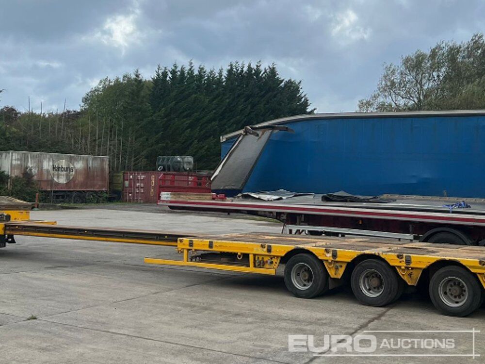 2014 Faymonville 4 Axle Extendable Step Frame Low Loader Trailer, Hydraulic Powered Out Flip Toe Ramps Alloy Neck Ramps, Rear Steering Axles, Sliding Bolster, Alloy insert Ramps - Gjysmë rimorkio me plan ngarkimi të ulët: foto 1 2014 Faymonville 4 Axle Extendable Step Frame Low Loader Trailer, Hydraulic Powered Out Flip Toe Ramps Alloy Neck Ramps, Rear Steering Axles, Sliding Bolster, Alloy insert Ramps - Gjysmë rimorkio me plan ngarkimi të ulët: foto 1