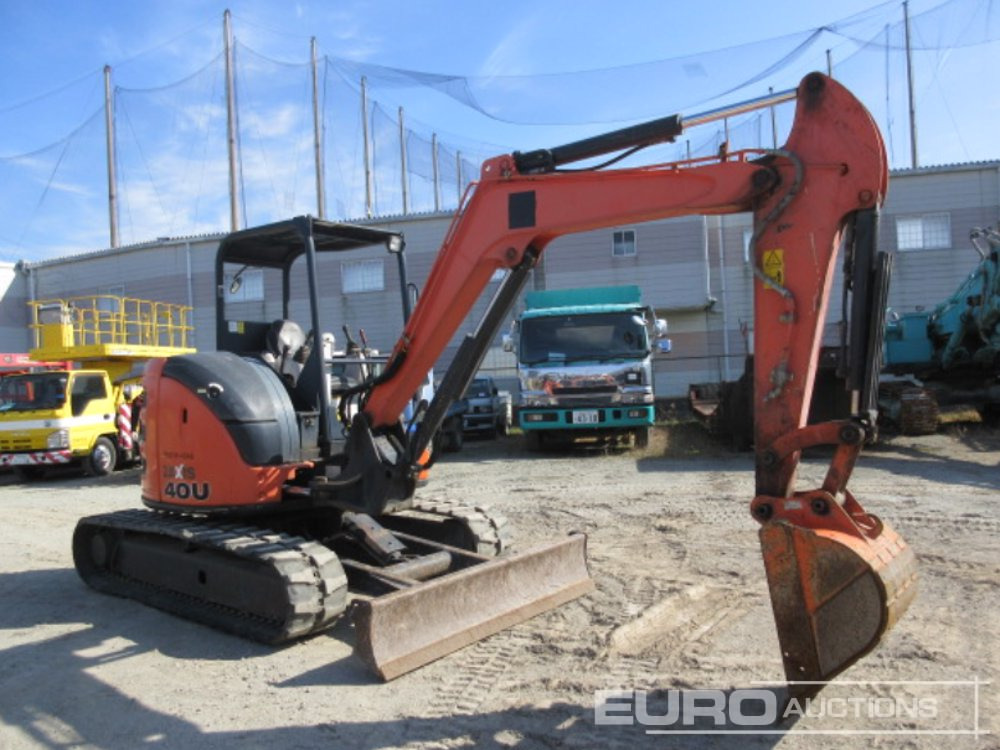 2014 Hitachi ZX40U-5A - Miniekskavator: foto 5 2014 Hitachi ZX40U-5A - Miniekskavator: foto 5