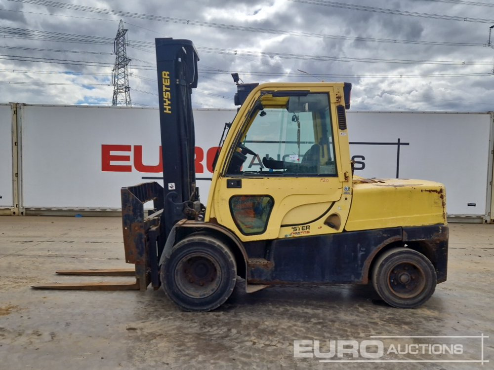 2014 Hyster H5.5FT - Pirun ngritës: foto 2 2014 Hyster H5.5FT - Pirun ngritës: foto 2