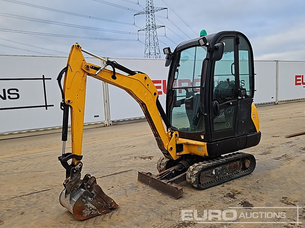 2014 JCB 8014 - Miniekskavator: foto 1 2014 JCB 8014 - Miniekskavator: foto 1