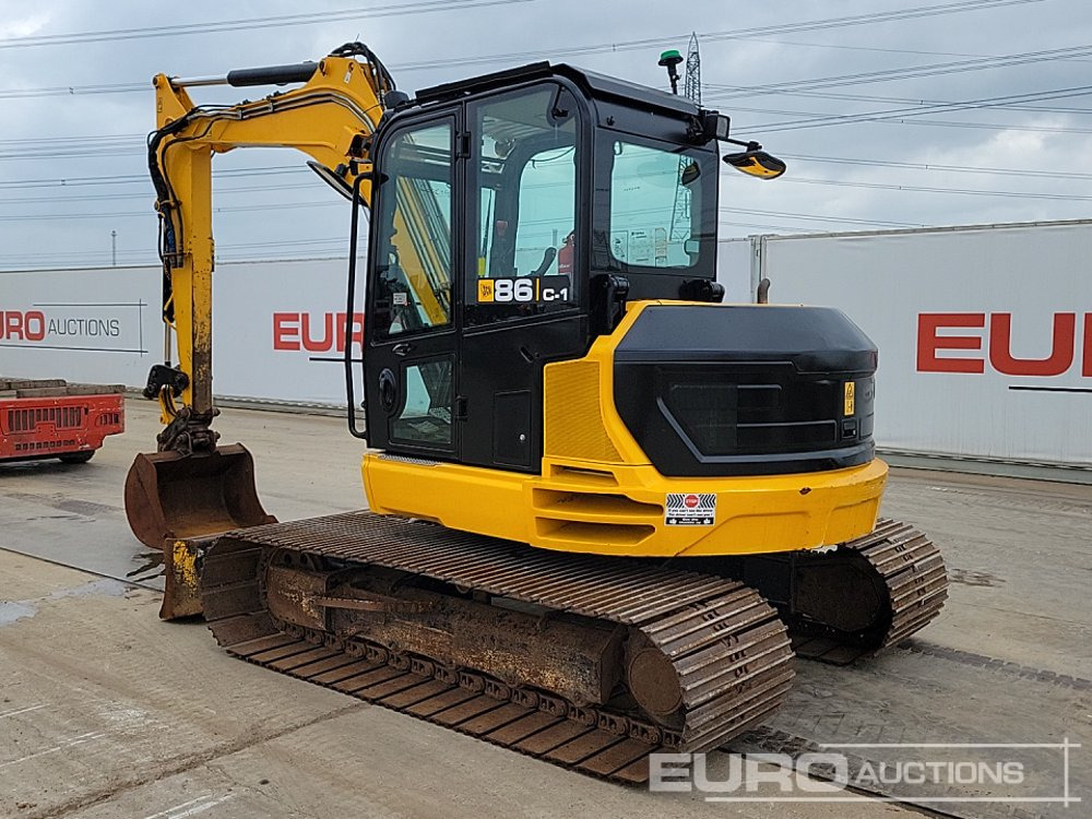 2014 JCB 86C-1 - Miniekskavator: foto 3 2014 JCB 86C-1 - Miniekskavator: foto 3