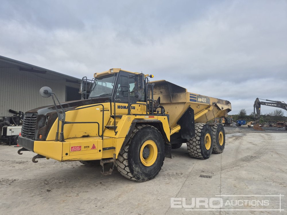 2014 Komatsu HM400-3 - Shkarkues teleskopik: foto 1 2014 Komatsu HM400-3 - Shkarkues teleskopik: foto 1