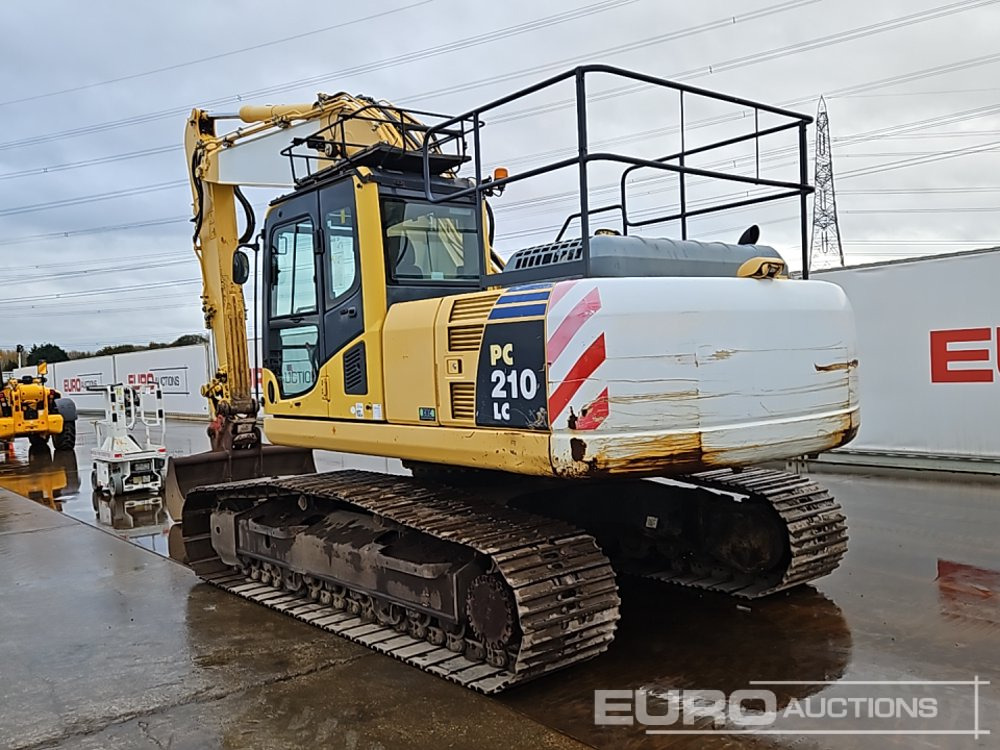 2014 Komatsu PC210LC-8 - Ekskavator me zinxhirë: foto 3 2014 Komatsu PC210LC-8 - Ekskavator me zinxhirë: foto 3