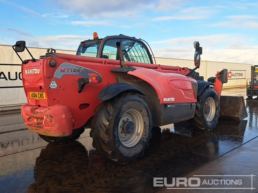 2014 Manitou MT1840 - Ekskavator teleskopik: foto 5 2014 Manitou MT1840 - Ekskavator teleskopik: foto 5