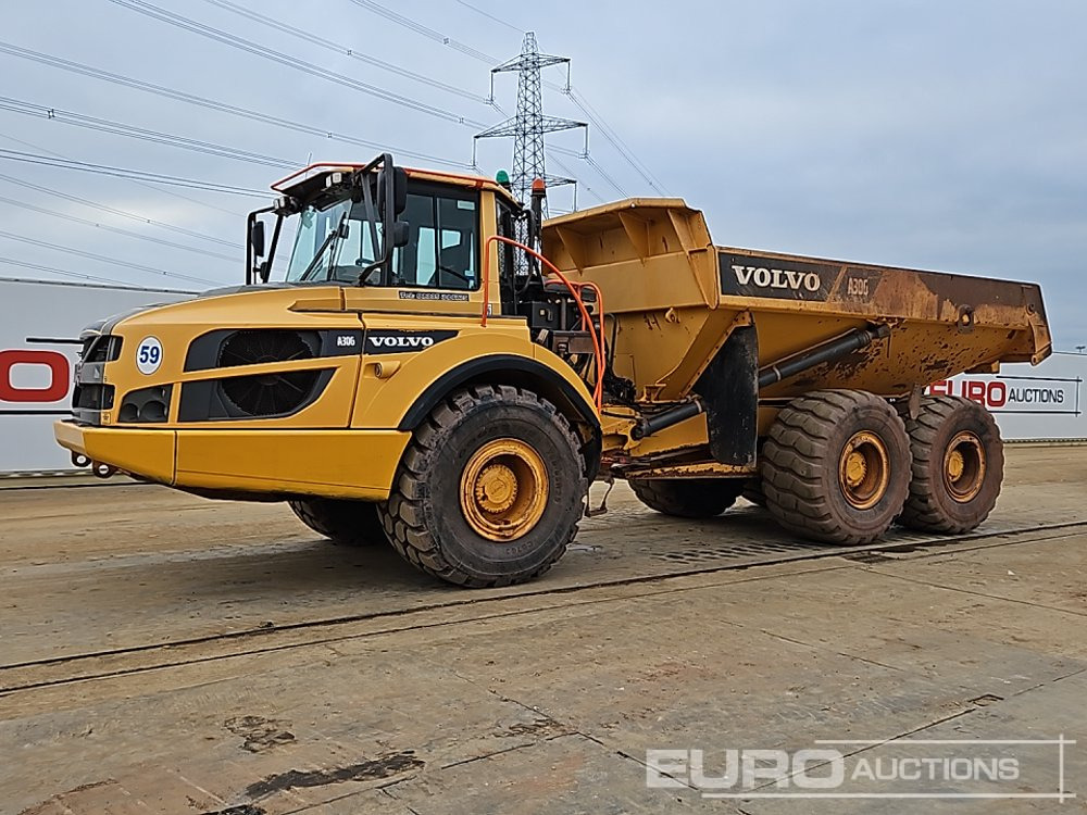 2014 Volvo A30G - Shkarkues teleskopik: foto 1 2014 Volvo A30G - Shkarkues teleskopik: foto 1