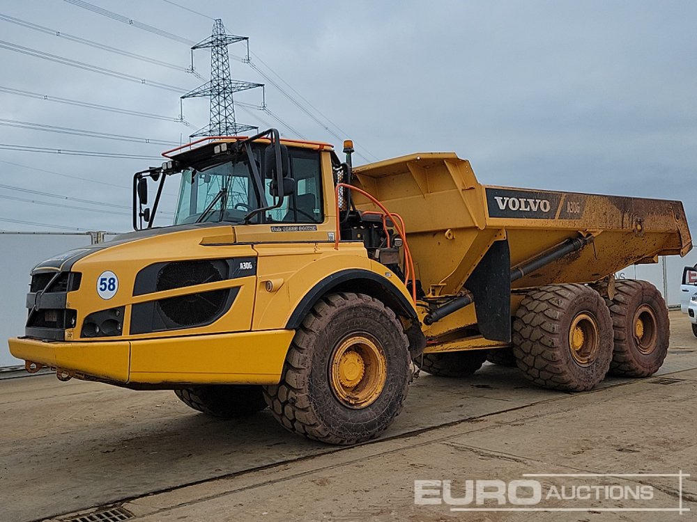 2014 Volvo A30G - Shkarkues teleskopik: foto 1 2014 Volvo A30G - Shkarkues teleskopik: foto 1